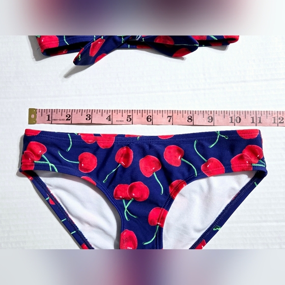 🦃Kanu Surf Girls' Addie UPF 50+ Beach Sport Racer Bikini 2-Piece Size 7 - Picture 7 of 10